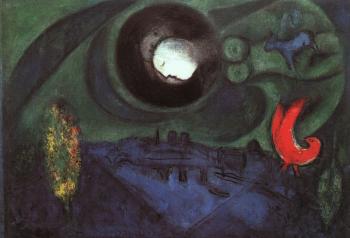 Marc Chagall : Le Quai de Bercy